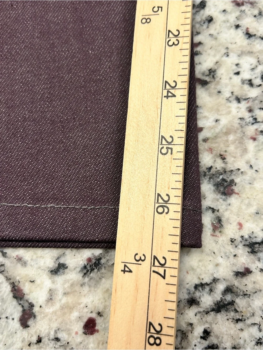 Levi’s 501 White Oak Cone Denim Men's Purple Straight-Leg Jeans 38/27 Preshrunk